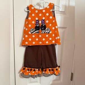 Boutique Reversible Halloween/Fall Outfit